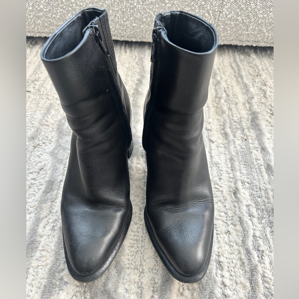Alexander wang Black Leather Ankle Boots